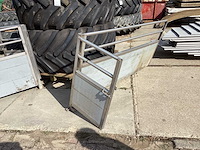 Rvs hek stalinrichting (16x) - afbeelding 1 van  4