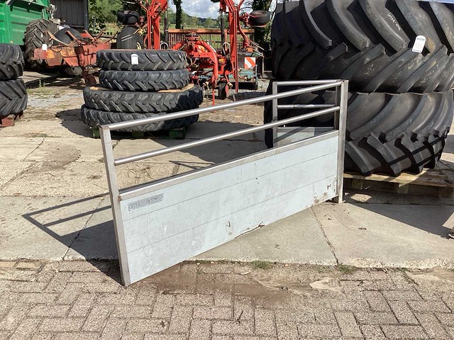 Rvs hek stalinrichting (16x) - afbeelding 3 van  4