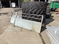 Rvs hek stalinrichting (24x) - afbeelding 2 van  6