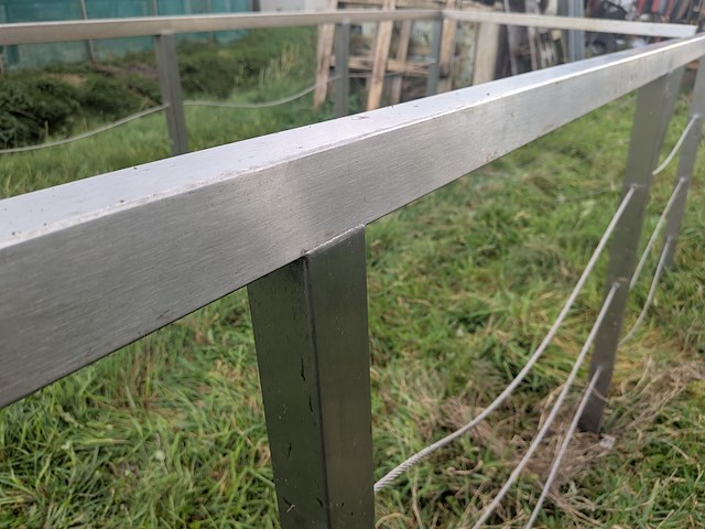 Rvs hek - afbeelding 4 van  7