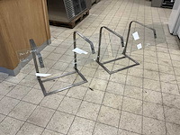 Rvs hoestruiten (2x) - afbeelding 1 van  4