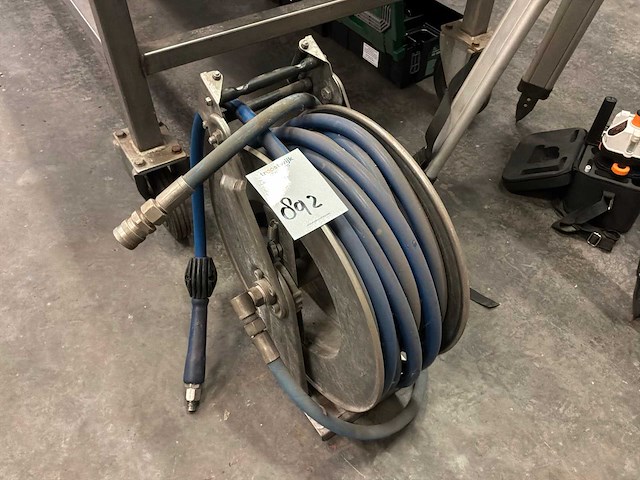 Rvs hogedruk waterslang - afbeelding 1 van  2