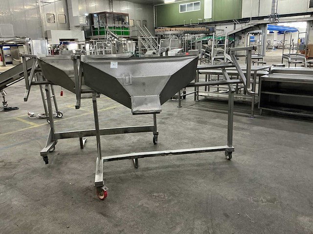 Rvs hopper (2x) - afbeelding 2 van  4