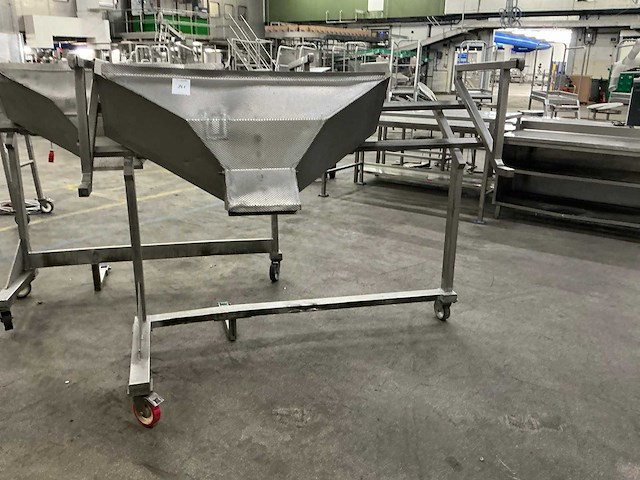 Rvs hopper (2x) - afbeelding 3 van  4