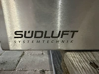 Rvs horeca-afzuigkap / ventilatiekap, südluft systemtechnik, e-k/kh (artikel daek100100000), rvs / zilvergrijs, type e-k/kh | hoogte 45 cm | met kanaalaansluiting - afbeelding 2 van  6
