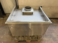 Rvs horeca-afzuigkap / ventilatiekap, südluft systemtechnik, e-k/kh (artikel daek100100000), rvs / zilvergrijs, type e-k/kh | hoogte 45 cm | met kanaalaansluiting - afbeelding 3 van  6