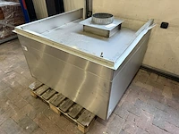 Rvs horeca-afzuigkap / ventilatiekap, südluft systemtechnik, e-k/kh (artikel daek100100000), rvs / zilvergrijs, type e-k/kh | hoogte 45 cm | met kanaalaansluiting - afbeelding 4 van  6