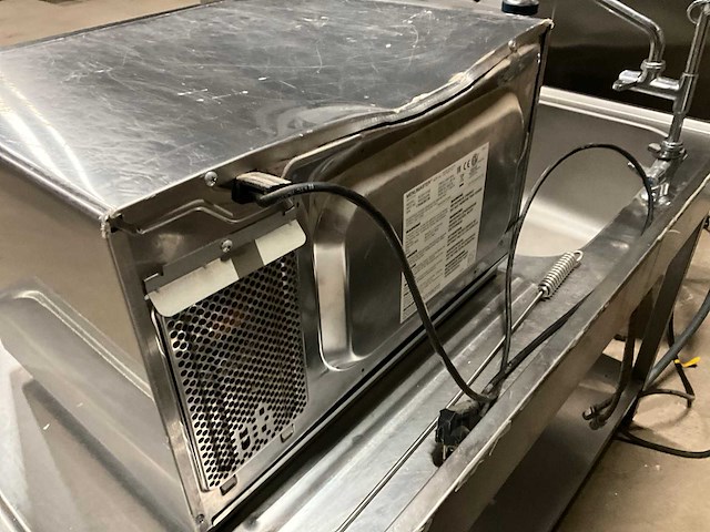 Rvs horeca diversen vaatwasser / spoelbak / werkblad / frietsnijder / magnetron - afbeelding 10 van  18
