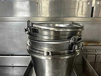 Rvs horeca-emmer (7x) - afbeelding 3 van  3
