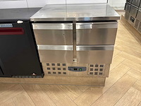 Rvs horeca keukenopstelling met koel-/werkbanken - afbeelding 15 van  20
