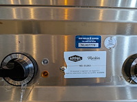 Rvs horeca kook-/frituurunit met dubbele friteuse en inductiekookplaat, beuk horeca - afbeelding 8 van  25
