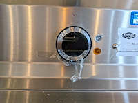 Rvs horeca kook-/frituurunit met dubbele friteuse en inductiekookplaat, beuk horeca - afbeelding 9 van  25