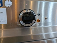 Rvs horeca kook-/frituurunit met dubbele friteuse en inductiekookplaat, beuk horeca - afbeelding 10 van  25