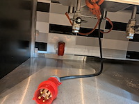 Rvs horeca kook-/frituurunit met dubbele friteuse en inductiekookplaat, beuk horeca - afbeelding 11 van  25