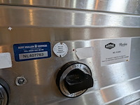 Rvs horeca kook-/frituurunit met dubbele friteuse en inductiekookplaat, beuk horeca - afbeelding 14 van  25