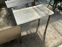 Rvs horizontale opslagtank - afbeelding 4 van  4