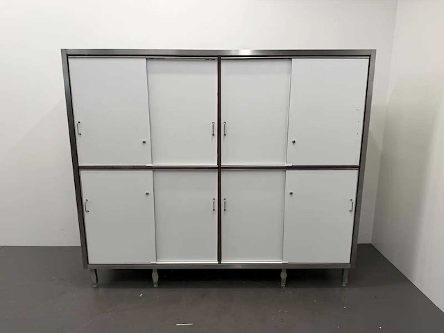 Rvs / hpl kast - afbeelding 3 van  4