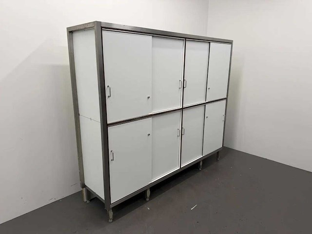 Rvs / hpl kast - afbeelding 4 van  4