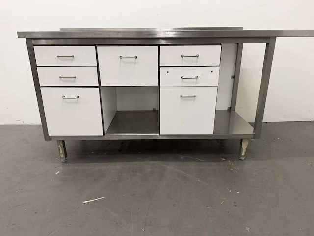 Rvs / hpl werktafel - afbeelding 6 van  6