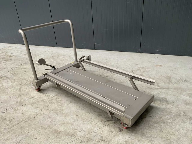 Rvs hydraulische palletwagen - afbeelding 5 van  5