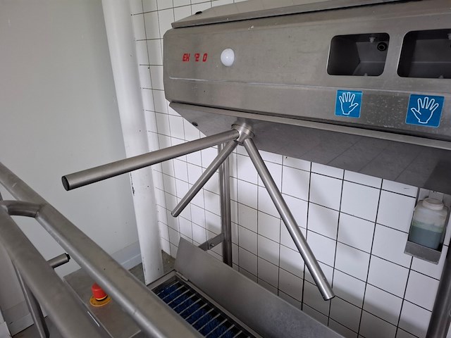 Rvs hygiëne/desinfectiesluis kohlhoff, ek1200 - afbeelding 5 van  10