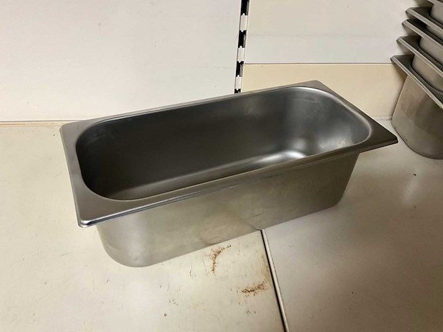 Rvs ijsbakken (16x) - afbeelding 1 van  2