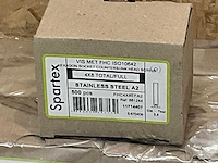 Rvs imbusbout 4x8 (3000x) - afbeelding 3 van  3