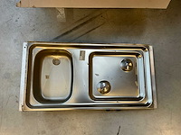 Rvs inbouw aanrecht - afbeelding 2 van  4