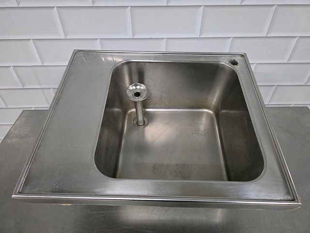 Rvs inbouw spoelbak - afbeelding 2 van  3