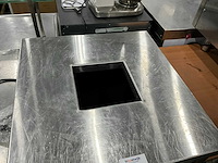 Rvs inbouw voor vuilnisemmer - afbeelding 3 van  4