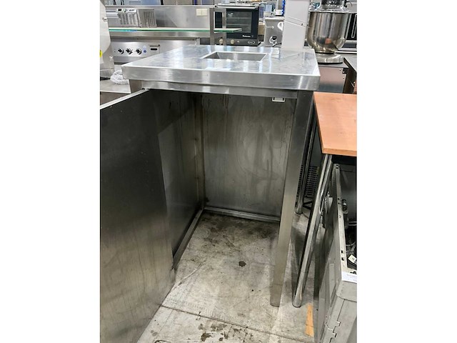 Rvs inbouw voor vuilnisemmer - afbeelding 4 van  4