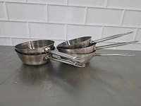 Rvs inductie steelpan (5x)