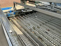 Rvs industriële pottenkoeler / doorloopkoeler – watergekoeld – 2400 × 1230 × 2030 mm - afbeelding 13 van  17