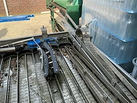 Rvs industriële pottenkoeler / doorloopkoeler – watergekoeld – 2400 × 1230 × 2030 mm - afbeelding 17 van  17