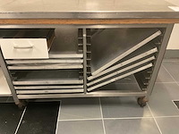 Rvs ingrediënten werktafel - afbeelding 4 van  6