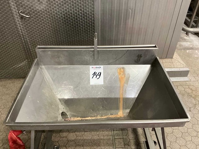 Rvs invoer hopper - afbeelding 2 van  3