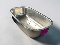 Rvs inzetbak voor spoelbak 325x180x80mm - afbeelding 1 van  1