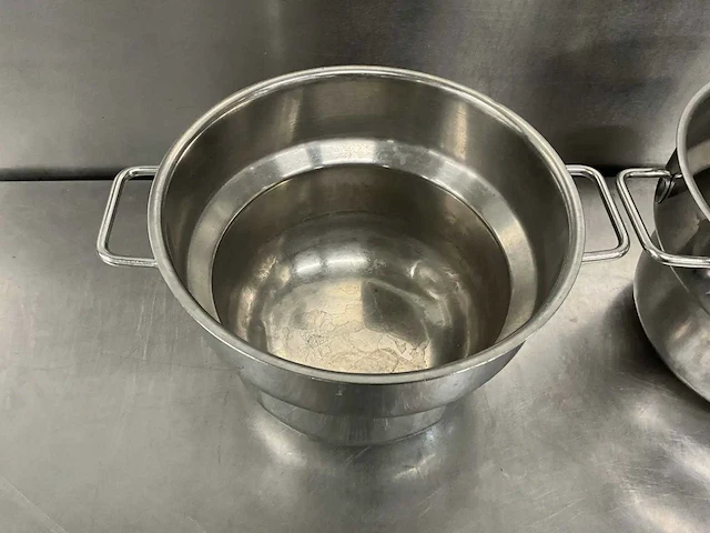 Rvs inzetpan ø 30 cm (2x) - afbeelding 3 van  4