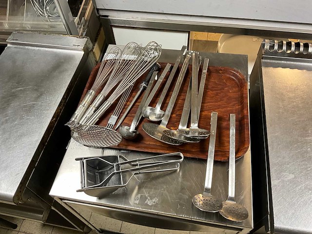 Rvs keukenbenodigdheden (15x) - afbeelding 1 van  6