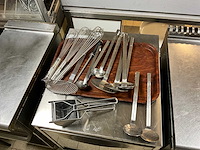 Rvs keukenbenodigdheden (15x) - afbeelding 1 van  6