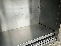 Rvs keukenkast (2x) - afbeelding 4 van  5