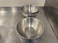 Rvs keukenkom ø 32 cm (10x) - afbeelding 1 van  2