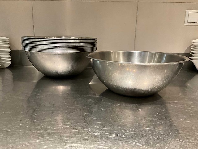 Rvs keukenkom ø 36 cm (12x) - afbeelding 2 van  2