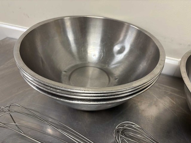 Rvs keukenkom ø 36 cm (5x) - afbeelding 3 van  4