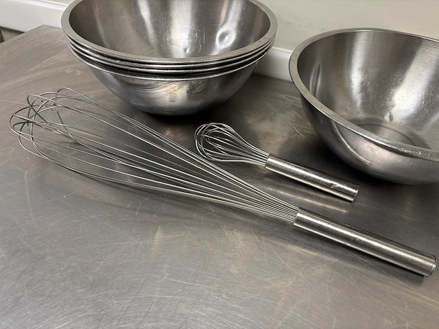 Rvs keukenkom ø 36 cm (5x) - afbeelding 4 van  4