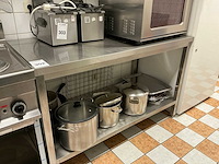 Rvs keukenmeubel - afbeelding 1 van  3