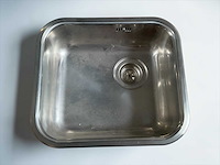 Rvs keukenspoelbak 45x40cm - afbeelding 1 van  1