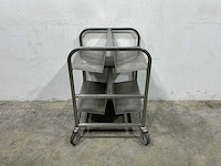 Rvs keukentrolley - afbeelding 2 van  4