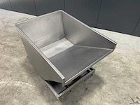 Rvs kiepkantelbak - afbeelding 3 van  4