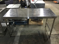 Rvs klaptafel - working tables - afbeelding 3 van  4